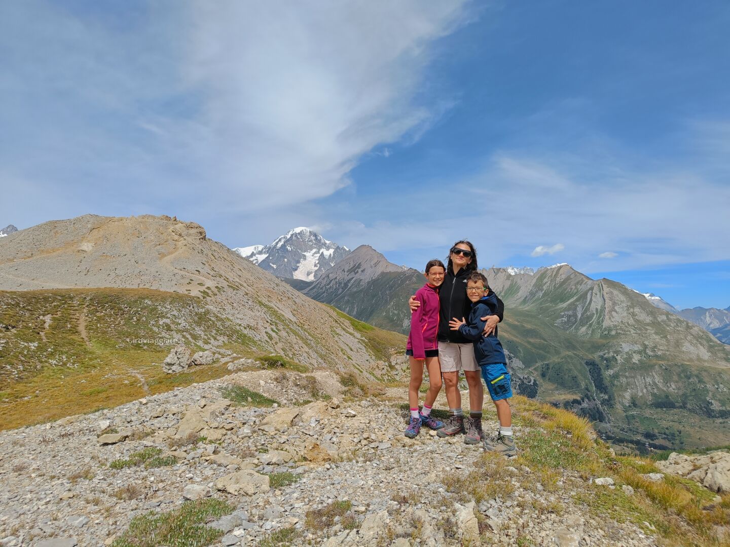 Il monte Touriasse sullo sfondo.