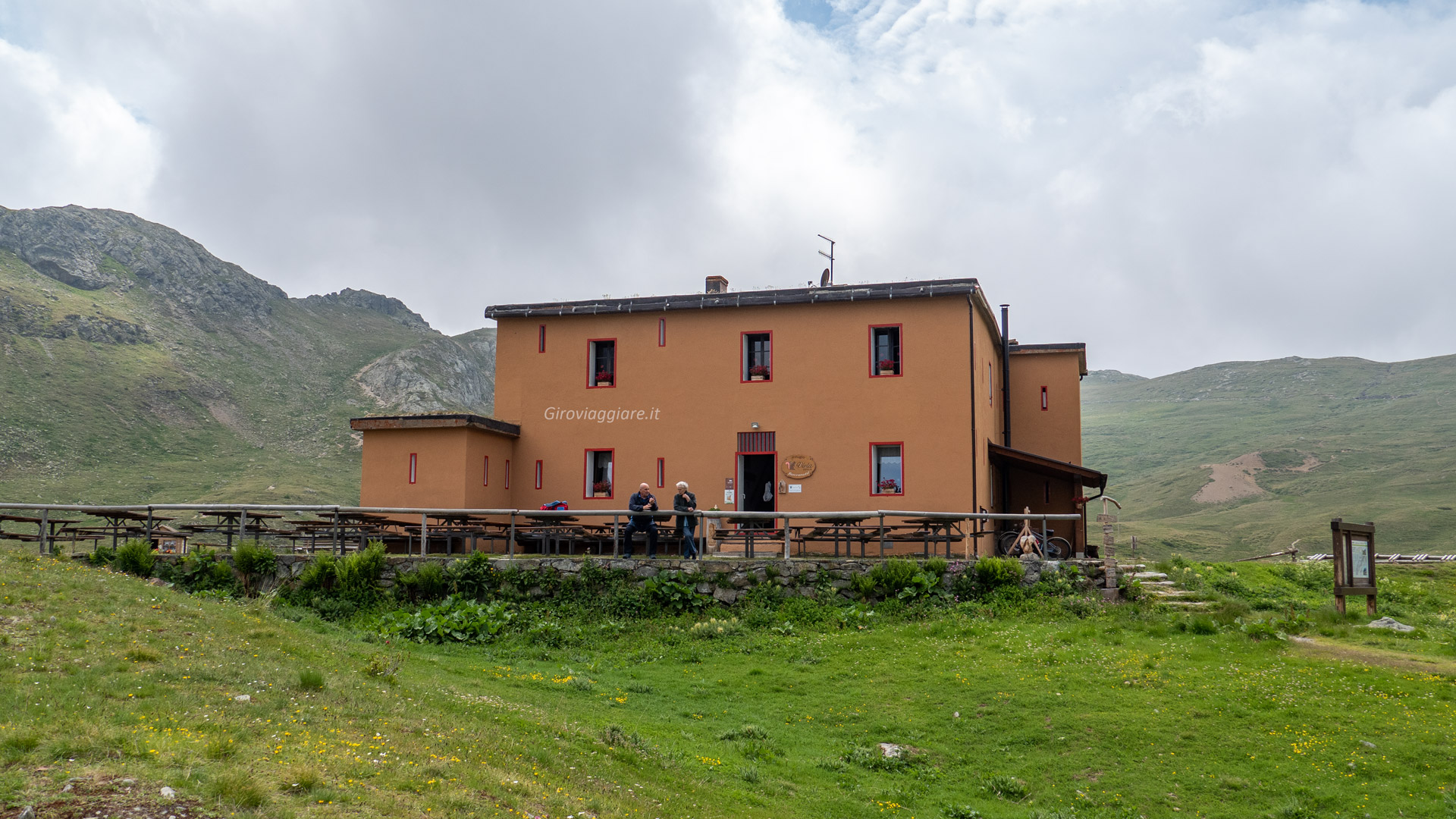 Il rifugio Viola